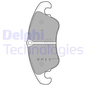 OEM Brake Pad Set, disc brake LP2077