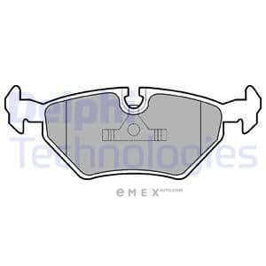 OEM BRAKE PAD AXLE SET LP555