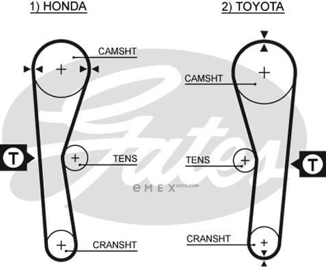 OEM BELT, TIMING 5027