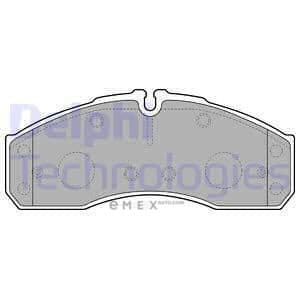 OEM BRAKE PAD AXLE SET LP2042