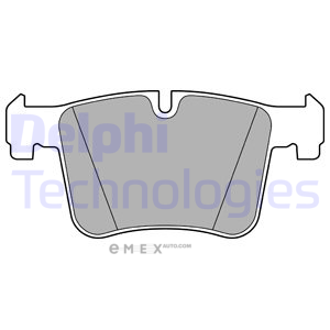 OEM Brake Pad Set, disc brake LP2234