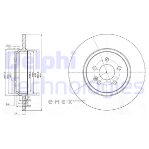 OEM BRAKE DISC (DOUBLE PACK) BG3728