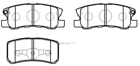 OEM BRAKE PAD HP5139