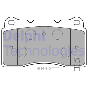 OEM BRAKE PAD AXLE SET LP1858