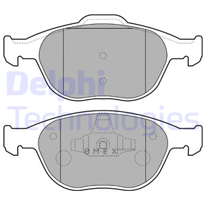 OEM BRAKE PAD AXLE SET LP1724