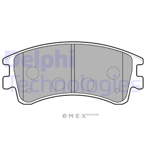 OEM BRAKE PAD AXLE SET LP1799