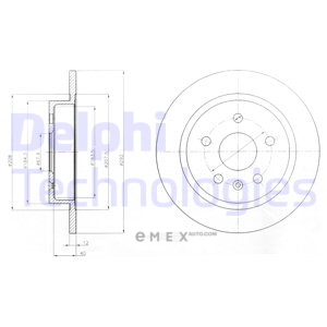 OEM BRAKE DISC (DOUBLE PACK) BG4188