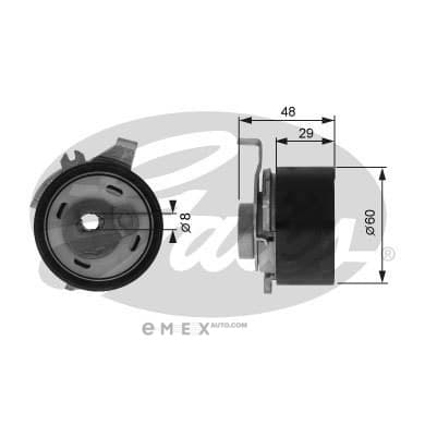 OEM T-BLT TENSIONER T43003