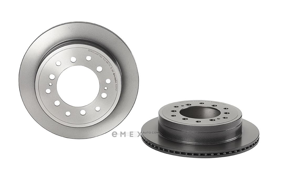 OEM Rear Brake Disc SET 09A33421