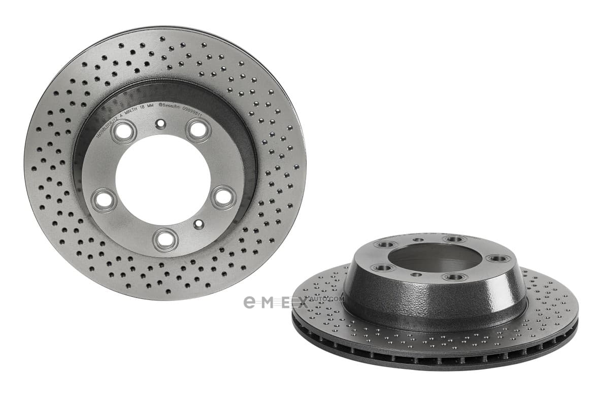 OEM BRAKE DISC RR-PROSCHE BOXTER 09899811