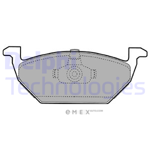 OEM BRAKE PAD AXLE SET LP1104