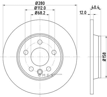 OEM 8DD355105611