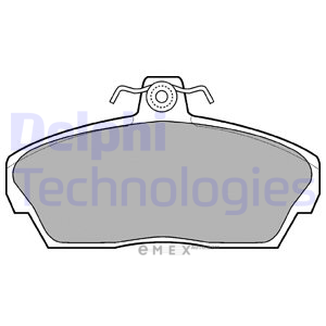 OEM BRAKE PAD AXLE SET LP911