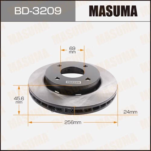 OEM BRAKE DISC / ROTOR BD3209