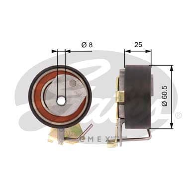 OEM AR-PG tensioners T43023