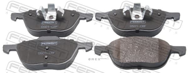 OEM PAD KIT, DISC BRAKE 0501CRF