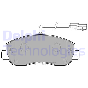 OEM BRAKE PAD AXLE SET LP2190