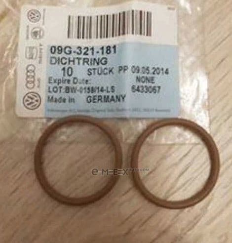 OEM GASKET RUBBER SEAL 09G321181