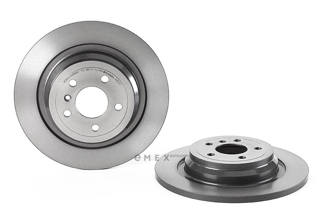 OEM Rear Brake Disc SET 08A95711