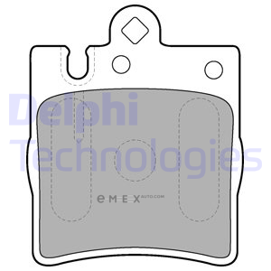 OEM BRAKE PAD AXLE SET LP1618