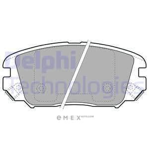 OEM BRAKE PAD AXLE SET LP1974