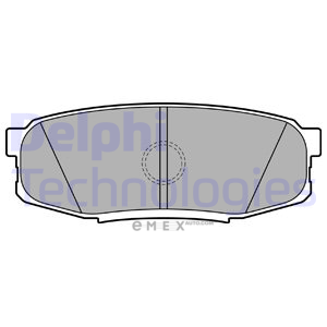 OEM PAD KIT, DISC BRAKE LP2154