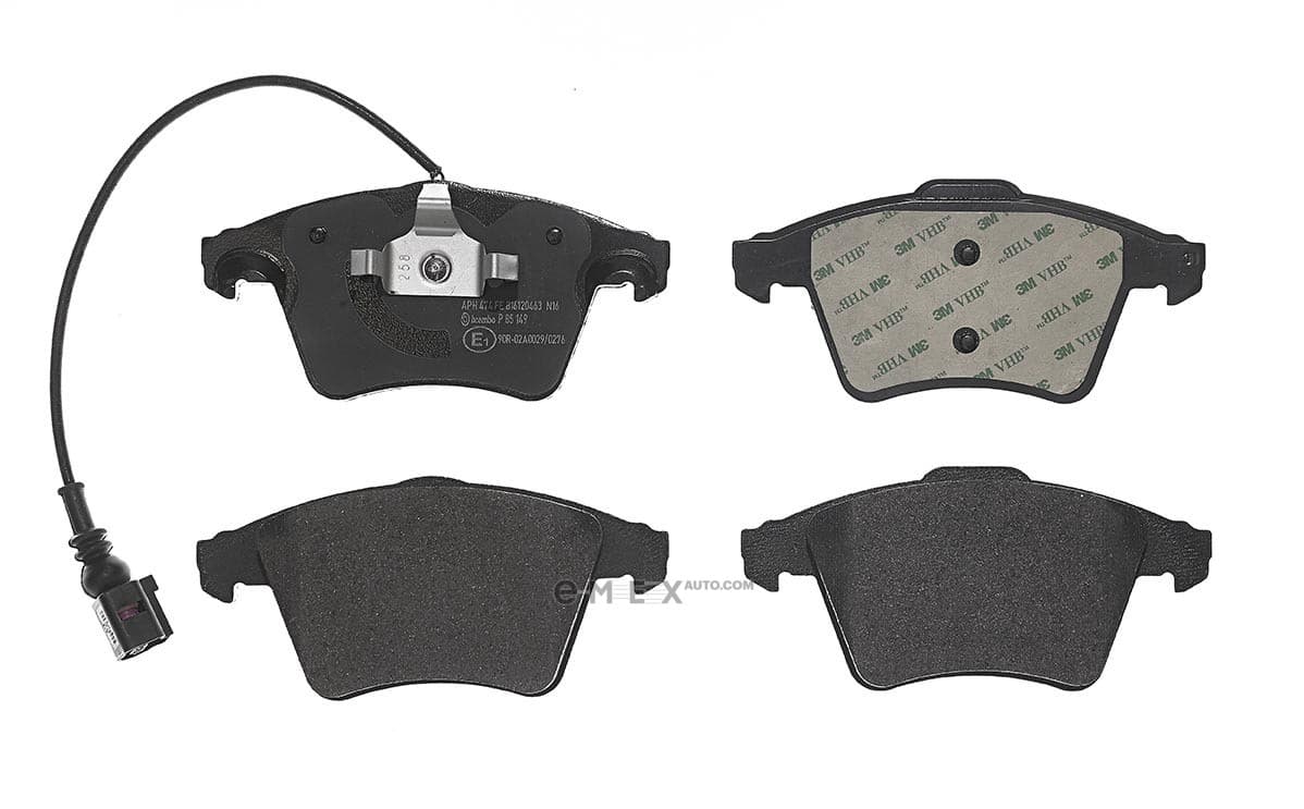 OEM BRAKE PAD FRT-AUDI P85149