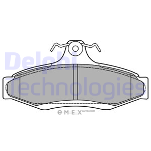 OEM BRAKE PAD AXLE SET LP1424