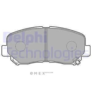 OEM PAD KIT, DISC BRAKE LP2481