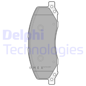 OEM BRAKE PAD AXLE SET LP2082