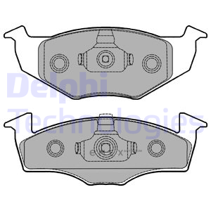 OEM BRAKE PAD AXLE SET LP1249