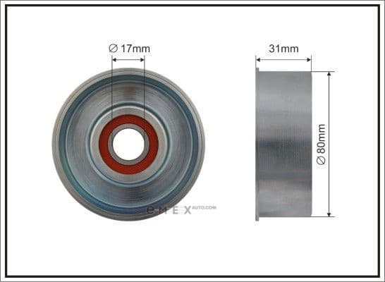 OEM PULLEY ROLLER ASSY 500085