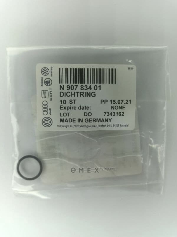 OEM GASKET RUBBER SEAL N90783401