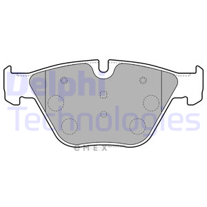 OEM REPAIR KIT, BRAKE PADS ASBESTOS-FREE LP1794