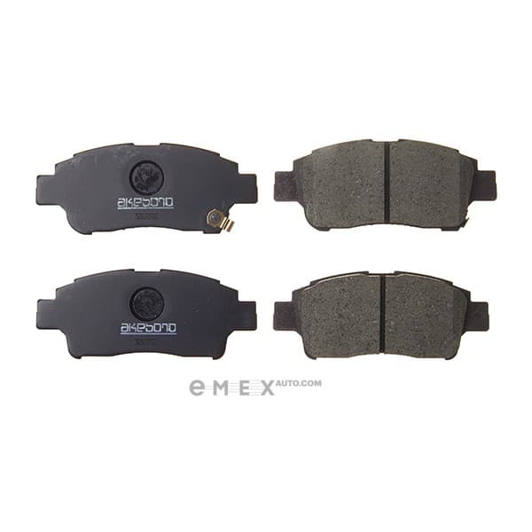 OEM DISC BRAKE PAD SET FR AN-618WK 04465-59020 AKEBONO AN618WK