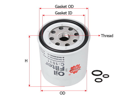 OEM OIL FILTER C1511