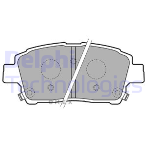 OEM BRAKE PAD AXLE SET LP1742