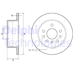 OEM BRAKE DISC (DOUBLE PACK) BG2879