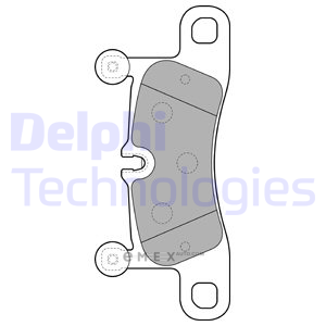 OEM BRAKE PAD AXLE SET LP2233