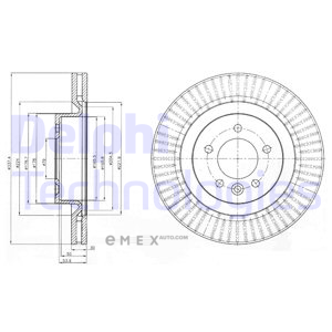 OEM BRAKE DISC (SINGLE PACK) BG9926