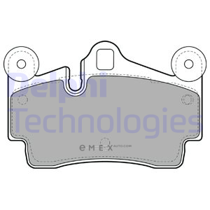 OEM Brake Pad Set, disc brake LP1998