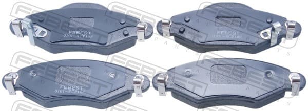 OEM PAD KIT, DISC BRAKE 0101SCP10F