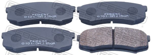 OEM PAD KIT, DISC BRAKE 0101GRJ150R