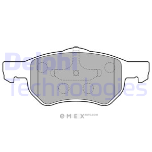 OEM BRAKE PAD AXLE SET LP1818