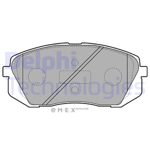 OEM BRAKE PAD AXLE SET LP2050