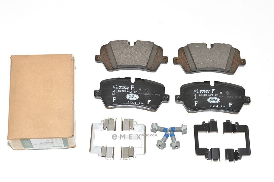 OEM PAD KIT, DISC BRAKE LR065492