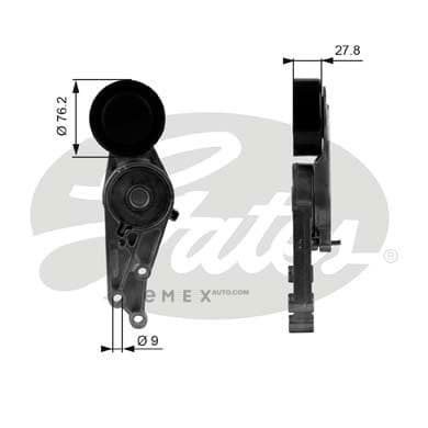 OEM BRACKET, IDLER PULLEY T38207