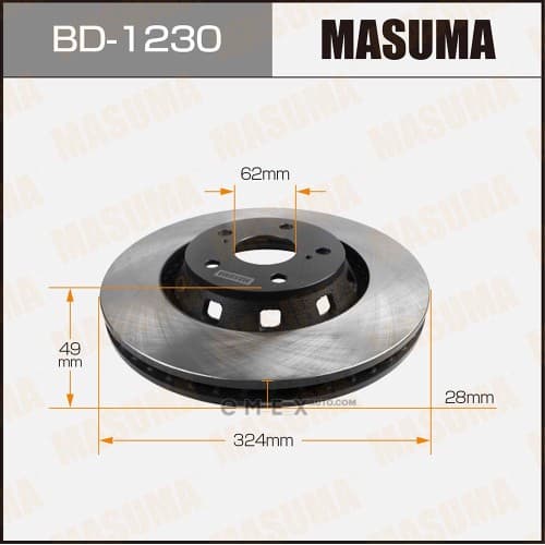 OEM BRAKE ROTOR BD1230