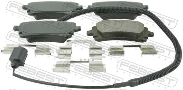 OEM PAD KIT, DISC BRAKE 2301T5R