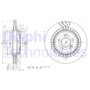 OEM BRAKE DISC (DOUBLE PACK) BG4144